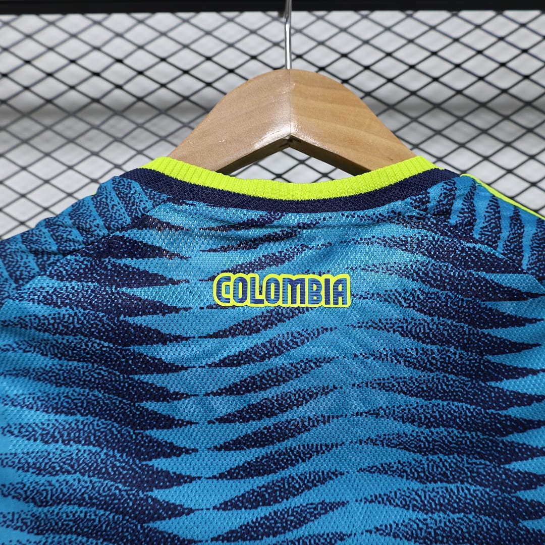 Colombia Authentic Soccer Jersey Women's Away Shirt World Cup 2026 - Player Version thumbnail 10
