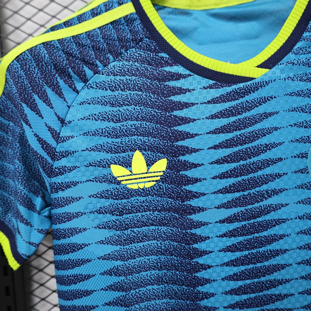 Colombia Authentic Soccer Jersey Women's Away Shirt World Cup 2026 - Player Version thumbnail 4