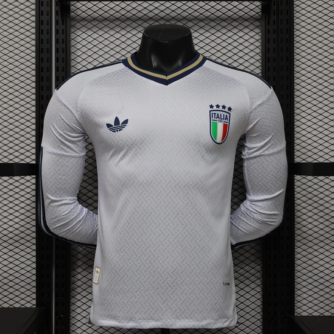 Italy Authentic Away Long Sleeve Football Shirt World Cup 2026 thumbnail 1
