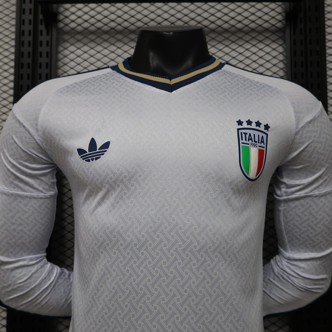 Italy Authentic Away Long Sleeve Football Shirt World Cup 2026 thumbnail 2