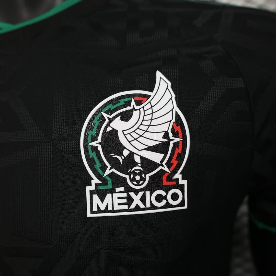 Mexico Authentic Third Away Kit Soccer Jersey World Cup 2026 thumbnail 4