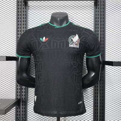 Mexico Authentic Third Away Kit Soccer Jersey World Cup 2026 thumbnail 7