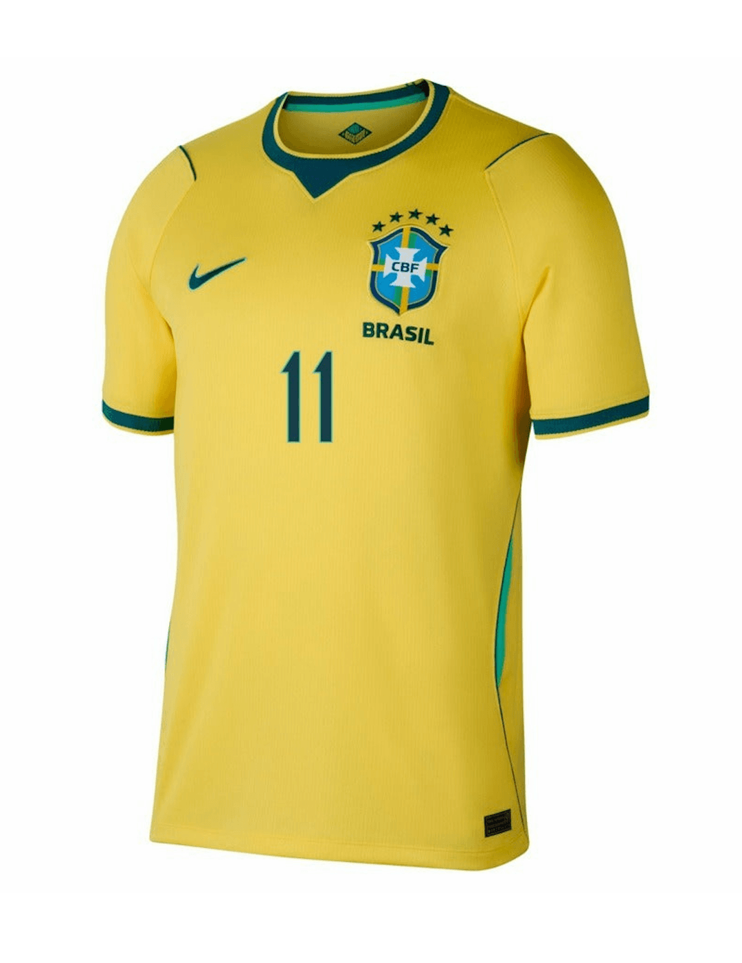 RAPHINHA #11 Brazil Soccer Jersey Home Custom Shirt World Cup 2026 thumbnail 2