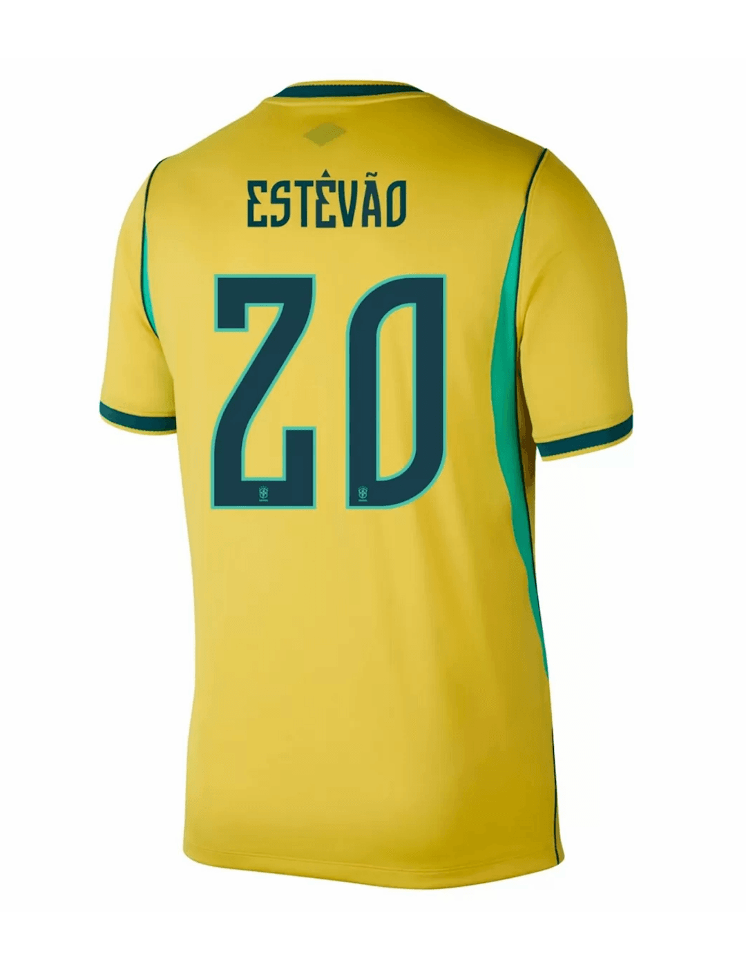 ESTÊVÃO #20 Brazil Soccer Jersey Home Custom Shirt World Cup 2026 thumbnail 3