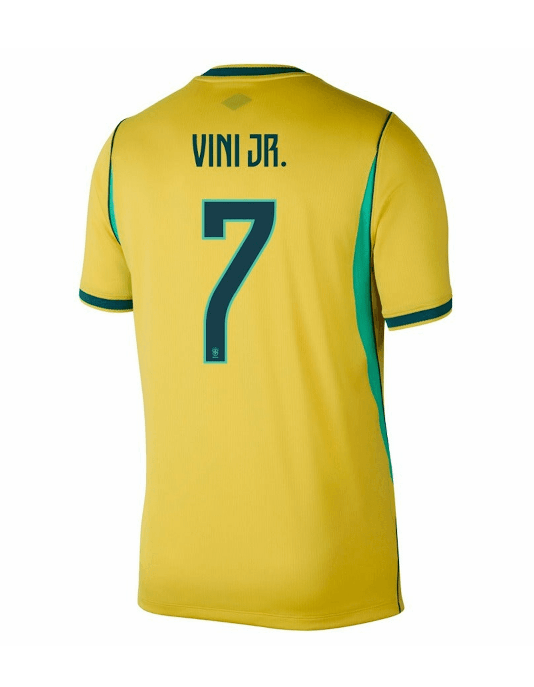 VINI JR. #7 Brazil Soccer Jersey Home Custom Shirt World Cup 2026 thumbnail 3