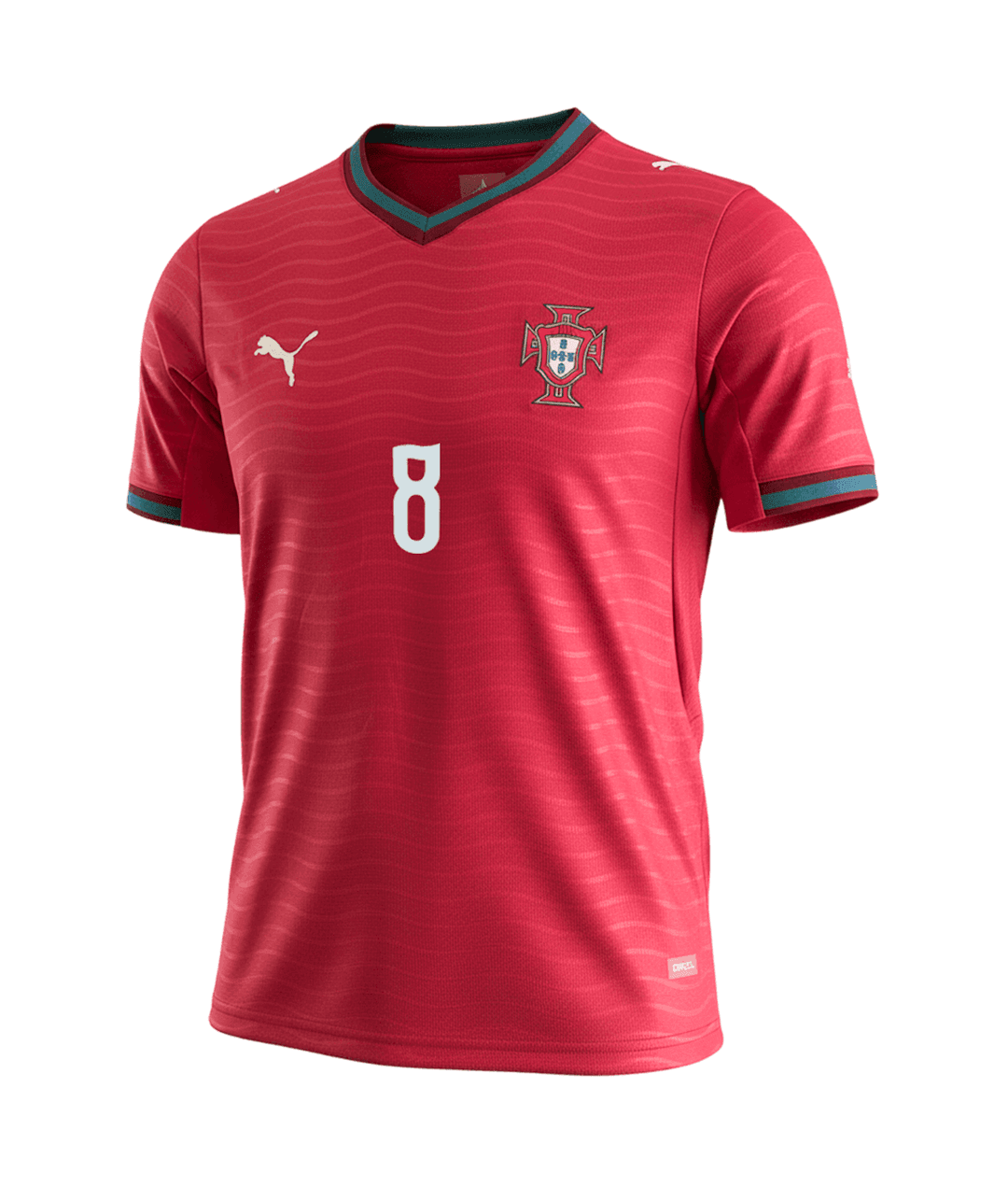 B.FERNANDES #8 Portugal Soccer Jersey Home Custom Shirt World Cup 2026 thumbnail 2