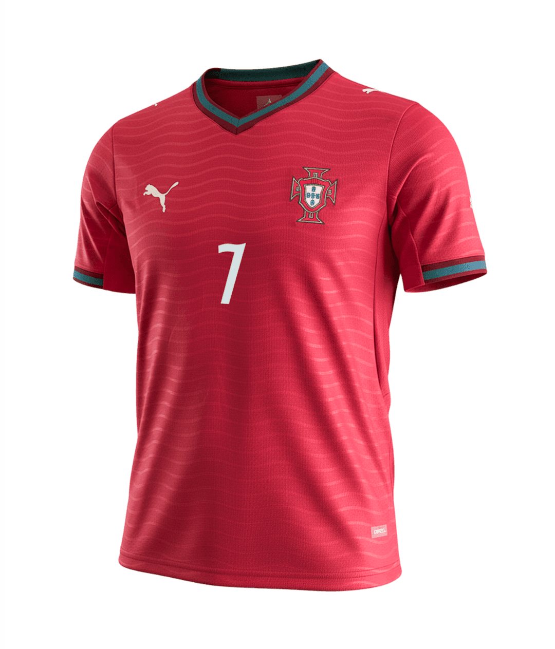 Ronaldo #7 Portugal Soccer Jersey Home Custom Shirt World Cup 2026 thumbnail 2