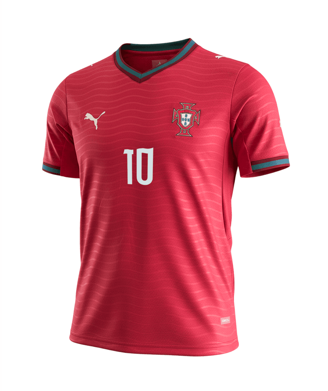BERNARDO #10 Portugal Soccer Jersey Home Custom Shirt World Cup 2026 thumbnail 2