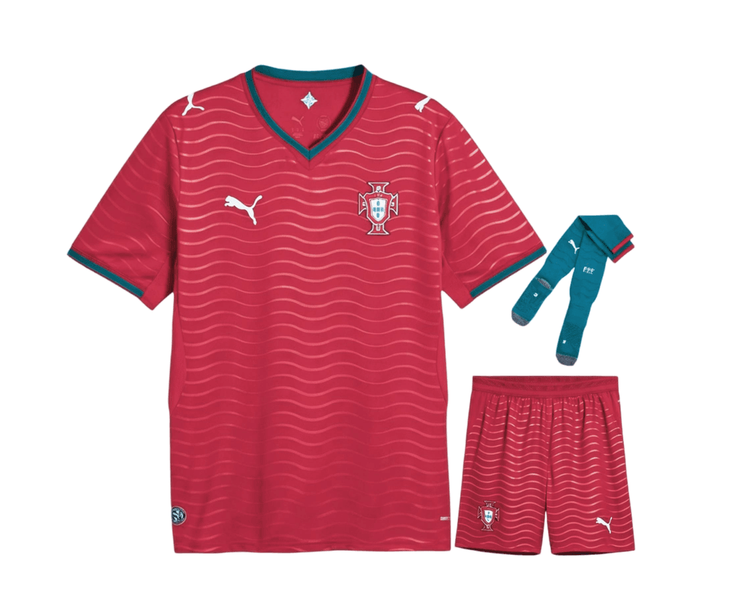 Portugal Soccer Jersey Home Full Kit World Cup 2026 thumbnail 1