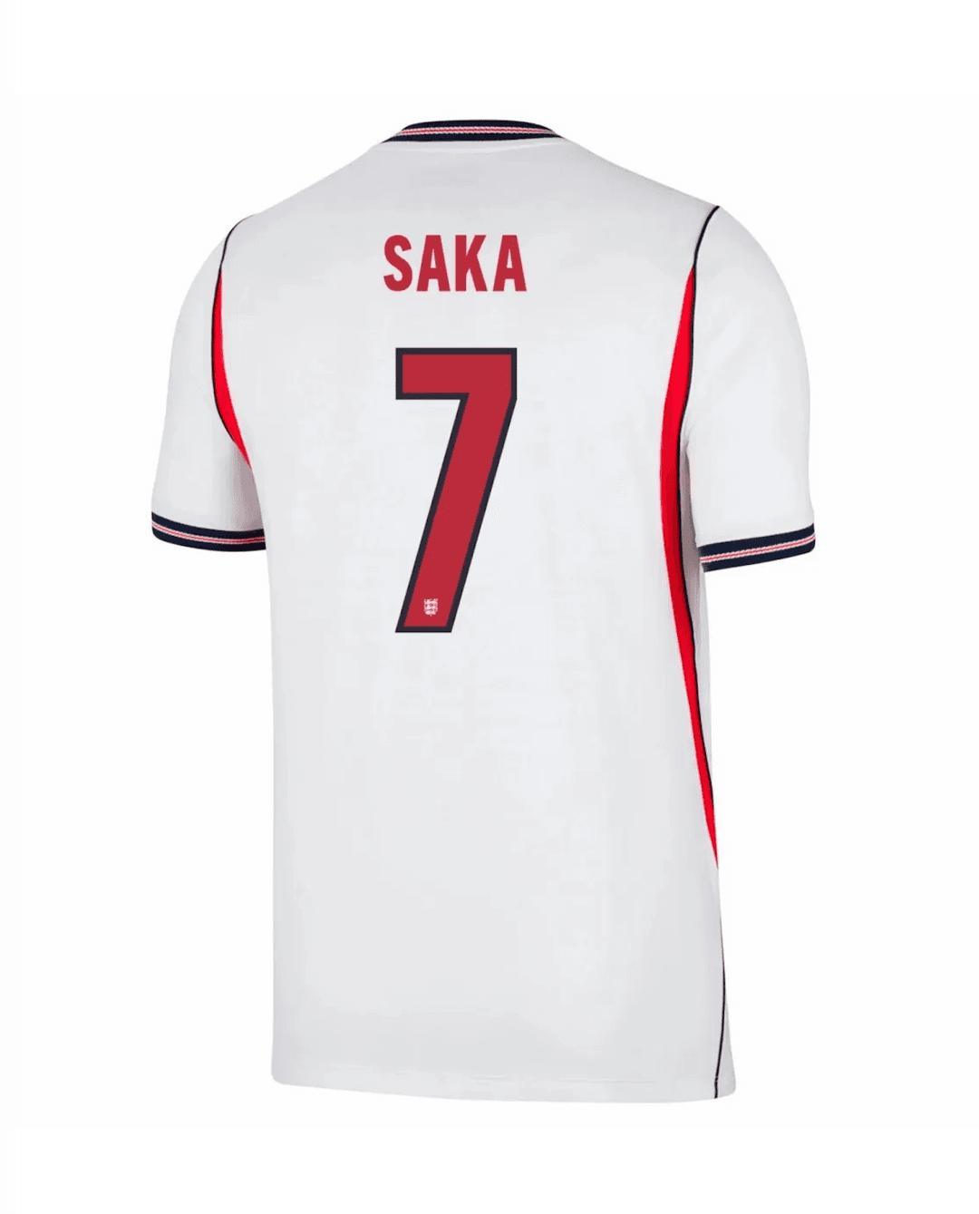 SAKA #7 England Soccer Jersey Home Custom Shirt World Cup 2026 thumbnail 1