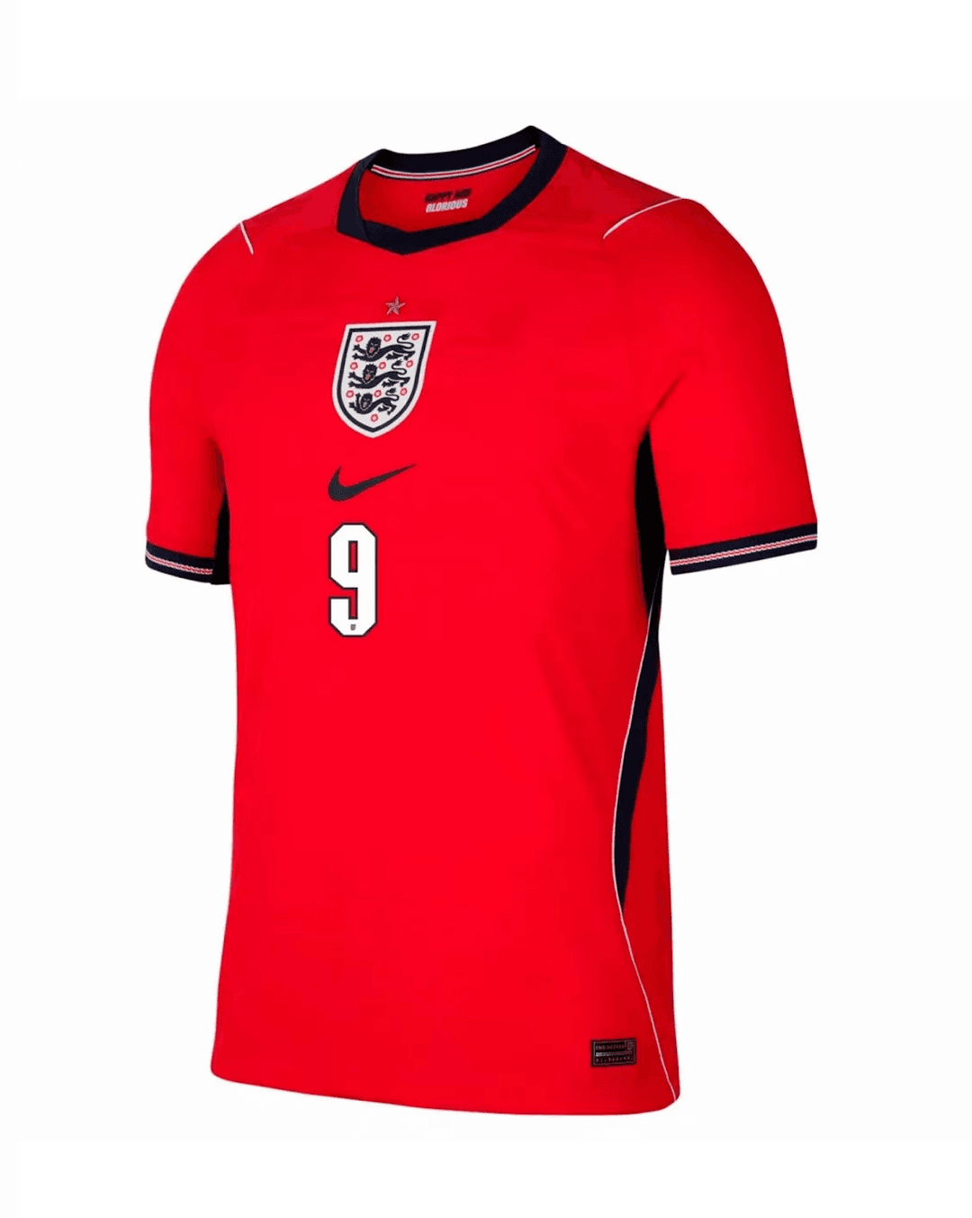 KANE #9 England Authentic Soccer Jersey Away Shirt World Cup 2026 thumbnail 2