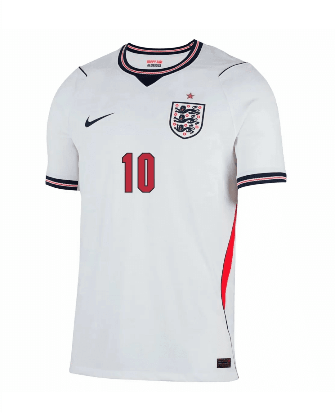 BELLINGHAM #10 England Authentic Soccer Jersey Home Shirt World Cup 2026 thumbnail 2