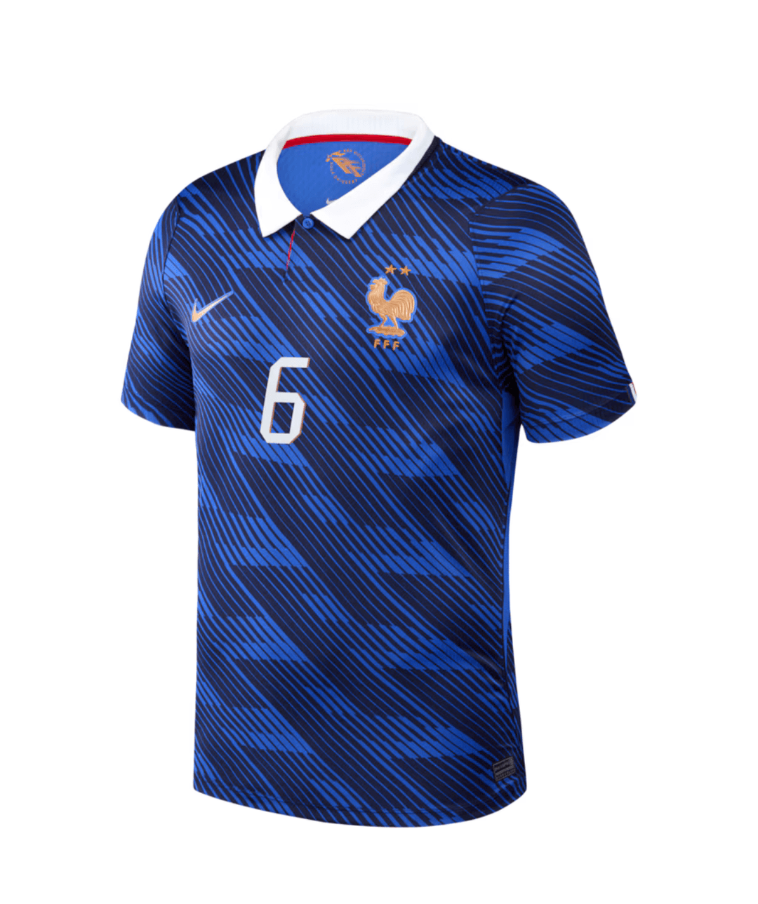 CAMAVINGA #6 France Football Jersey Home Custom Shirt World Cup 2026 thumbnail 2