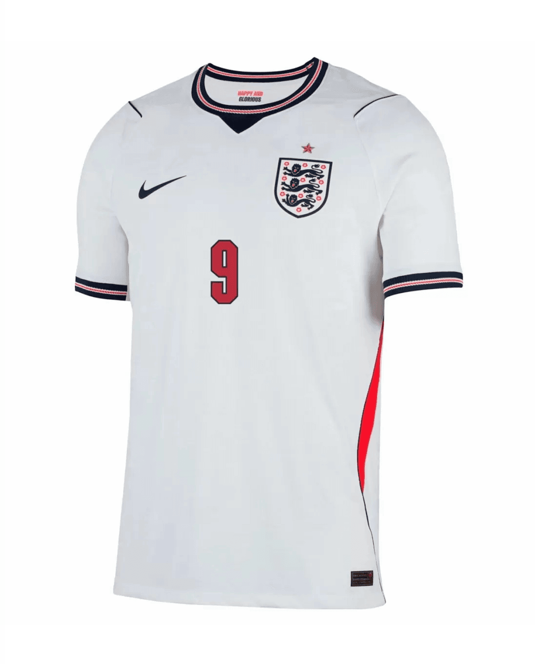 KANE #9 England Authentic Soccer Jersey Home Shirt World Cup 2026 thumbnail 2