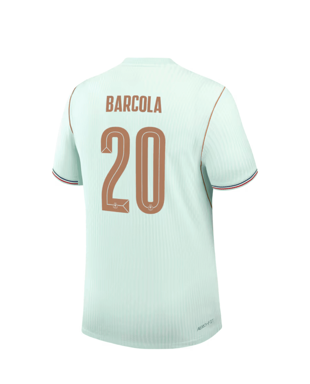 BARCOLA #20 France Authentic Football Jersey Away Shirt World Cup 2026 thumbnail 1