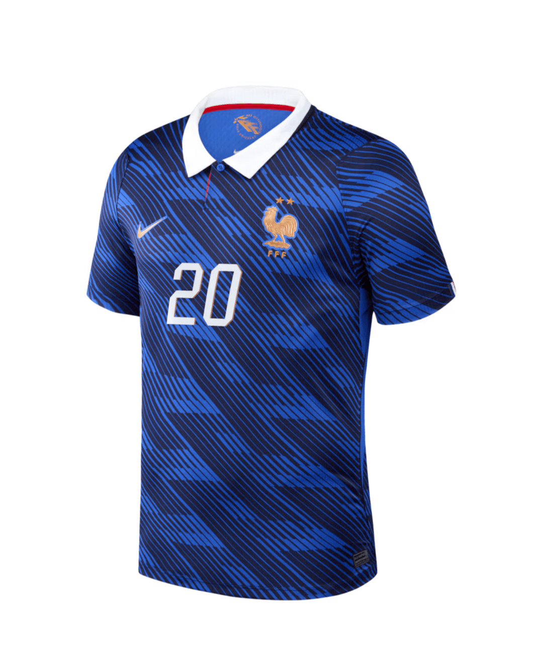 BARCOLA #20 France Football Jersey Home Custom Shirt World Cup 2026 thumbnail 2