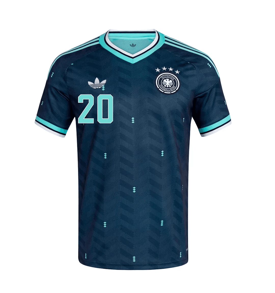 GNABRY #20 Germany Football Jersey Away Custom Shirt World Cup 2026 thumbnail 2