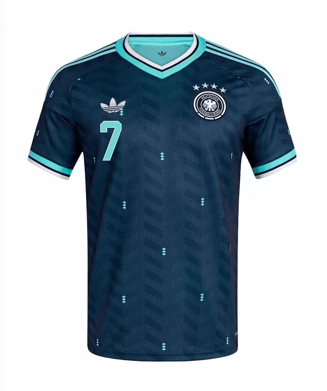 HAVERTZ #7 Germany Football Jersey Away Custom Shirt World Cup 2026 thumbnail 2