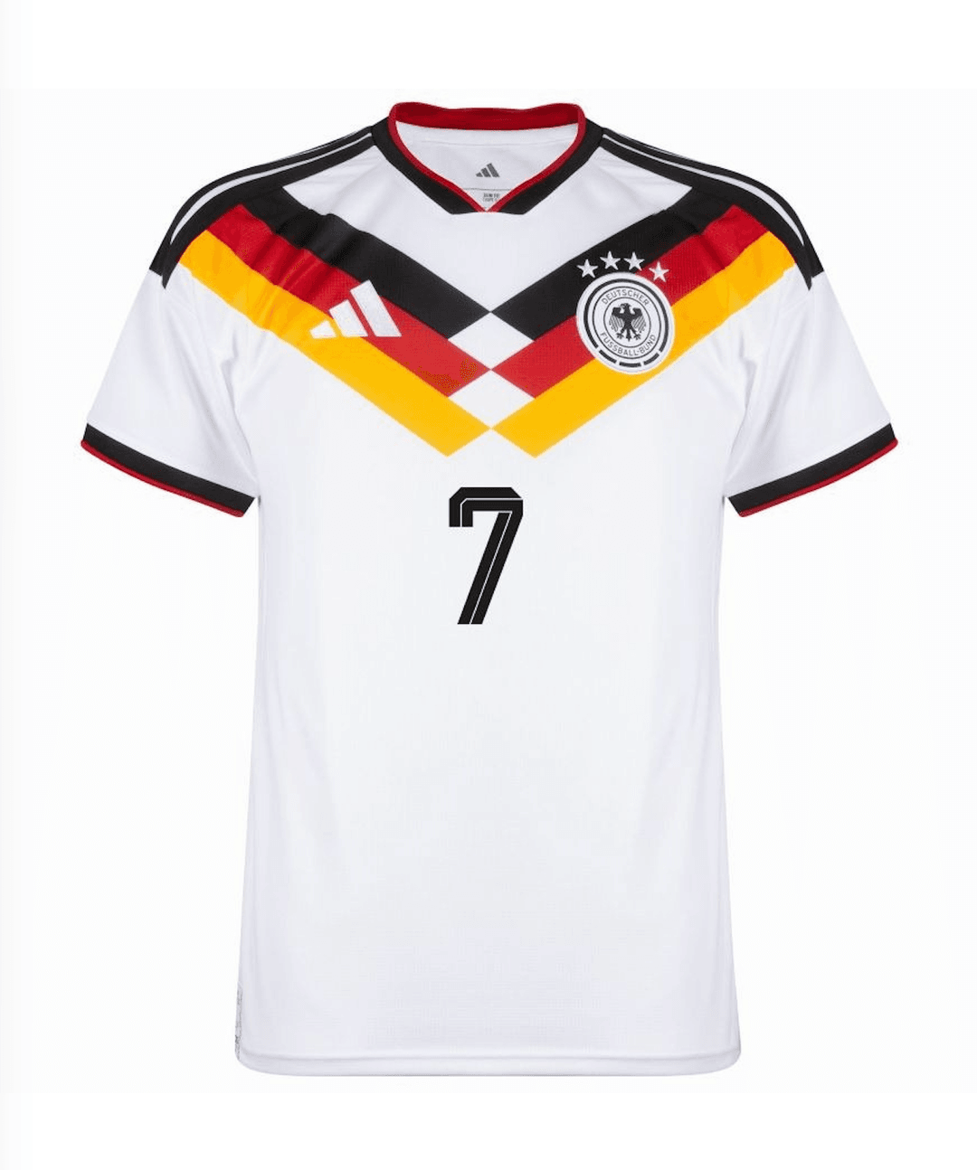 LEWELING #7 Germany Football Jersey Home Custom Shirt World Cup 2026 thumbnail 2