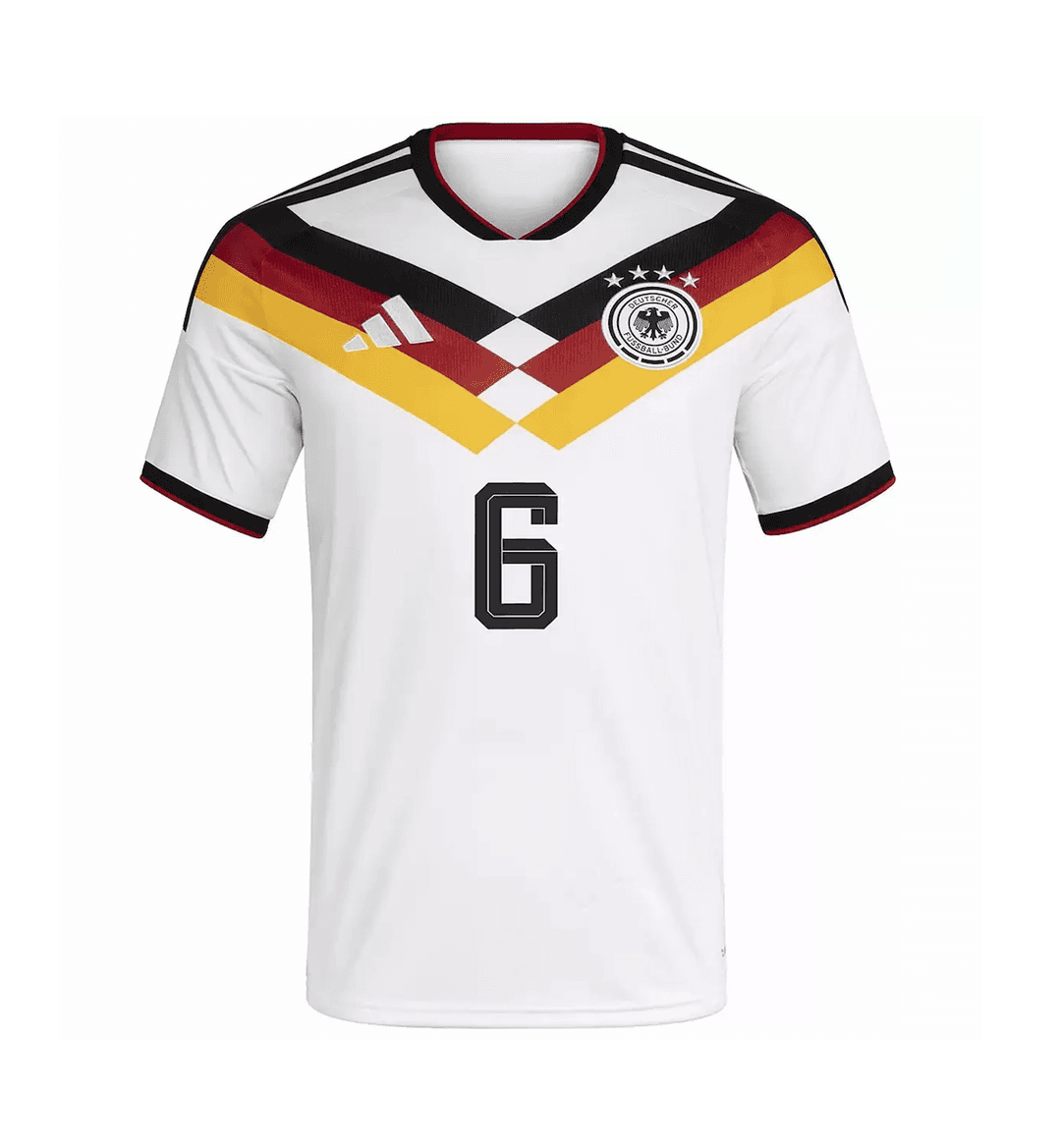 KIMMICH #6 Germany Football Jersey Home Custom Shirt World Cup 2026 thumbnail 2