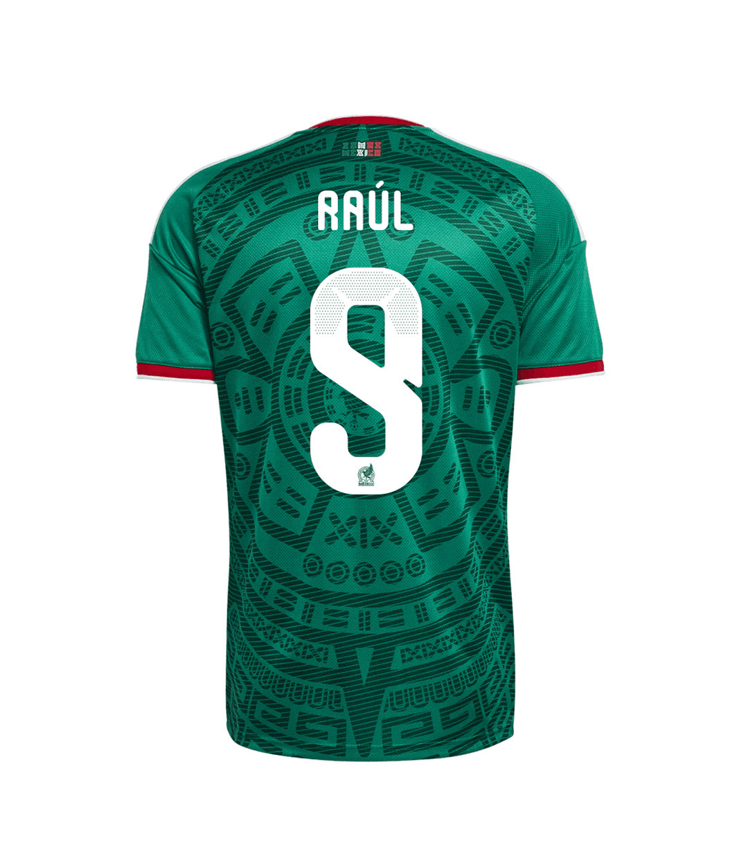 RAÚL #9 Mexico Soccer Jersey Home Custom Shirt World Cup 2026 thumbnail 3