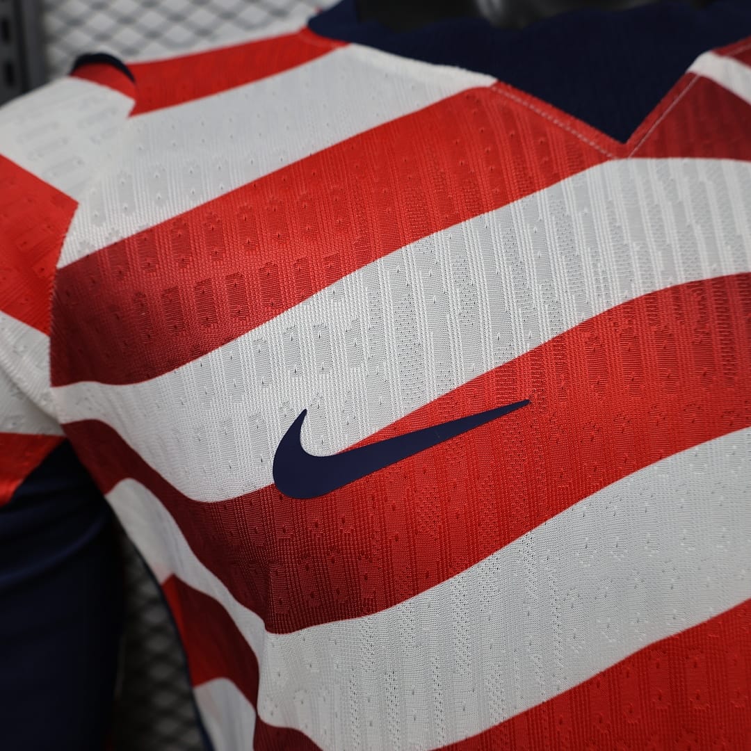 USA Authentic Soccer Jersey Home Long Sleeve Shirt World Cup 2026 thumbnail 4