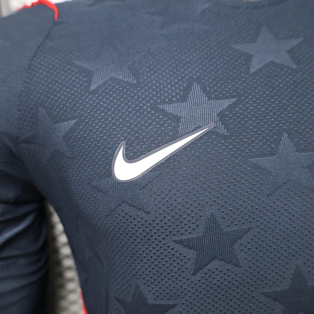USA Authentic Soccer Jersey Away Long Sleeve Shirt World Cup 2026 thumbnail 4