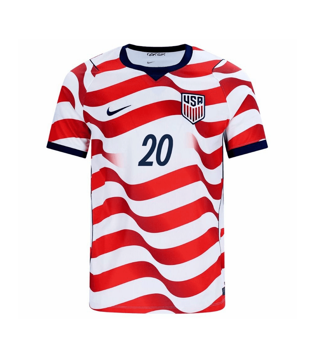 BALOGUN #20 USA Soccer Jersey Home Custom Shirt World Cup 2026 thumbnail 2
