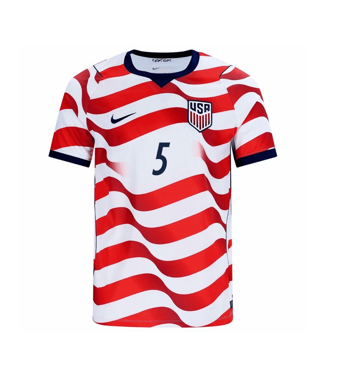 A.ROBINSON #5 USA Soccer Jersey Home Custom Shirt World Cup 2026 thumbnail 2