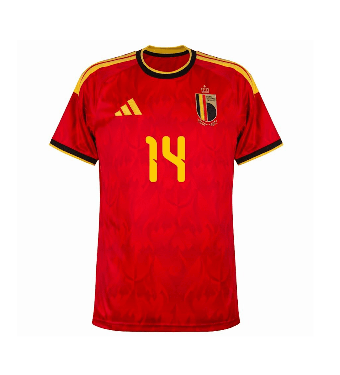 MERTENS #14 Belgium Soccer Jersey Home Custom Shirt World Cup 2026 thumbnail 2