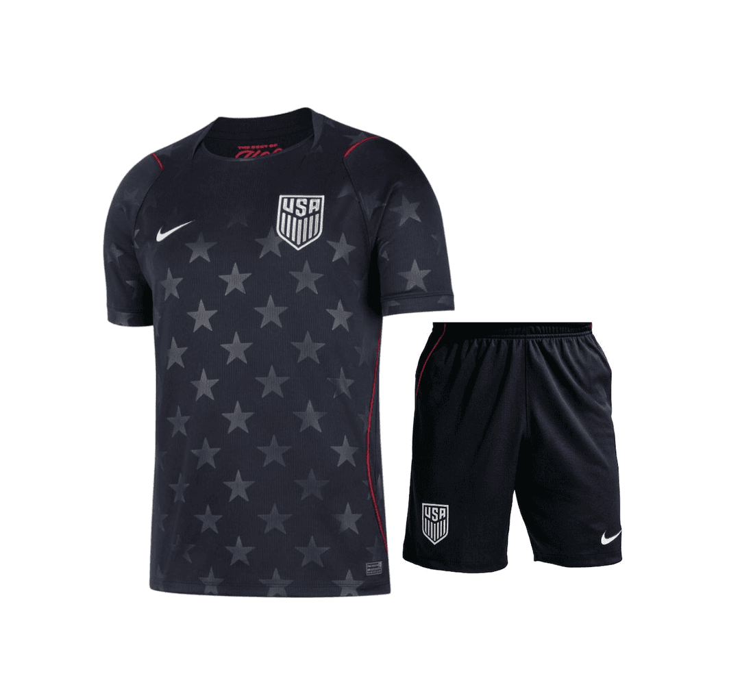 USA Soccer Jersey Away Kit Jersey+Shorts World Cup 2026 thumbnail 1