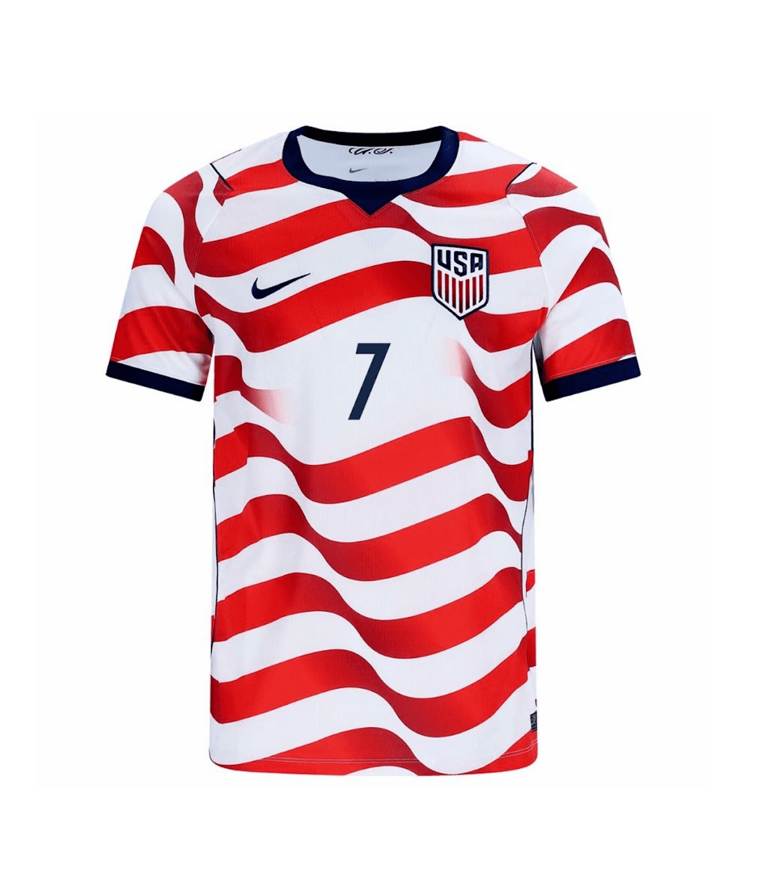 REYNA #7 USA Soccer Jersey Home Custom Shirt World Cup 2026 thumbnail 2