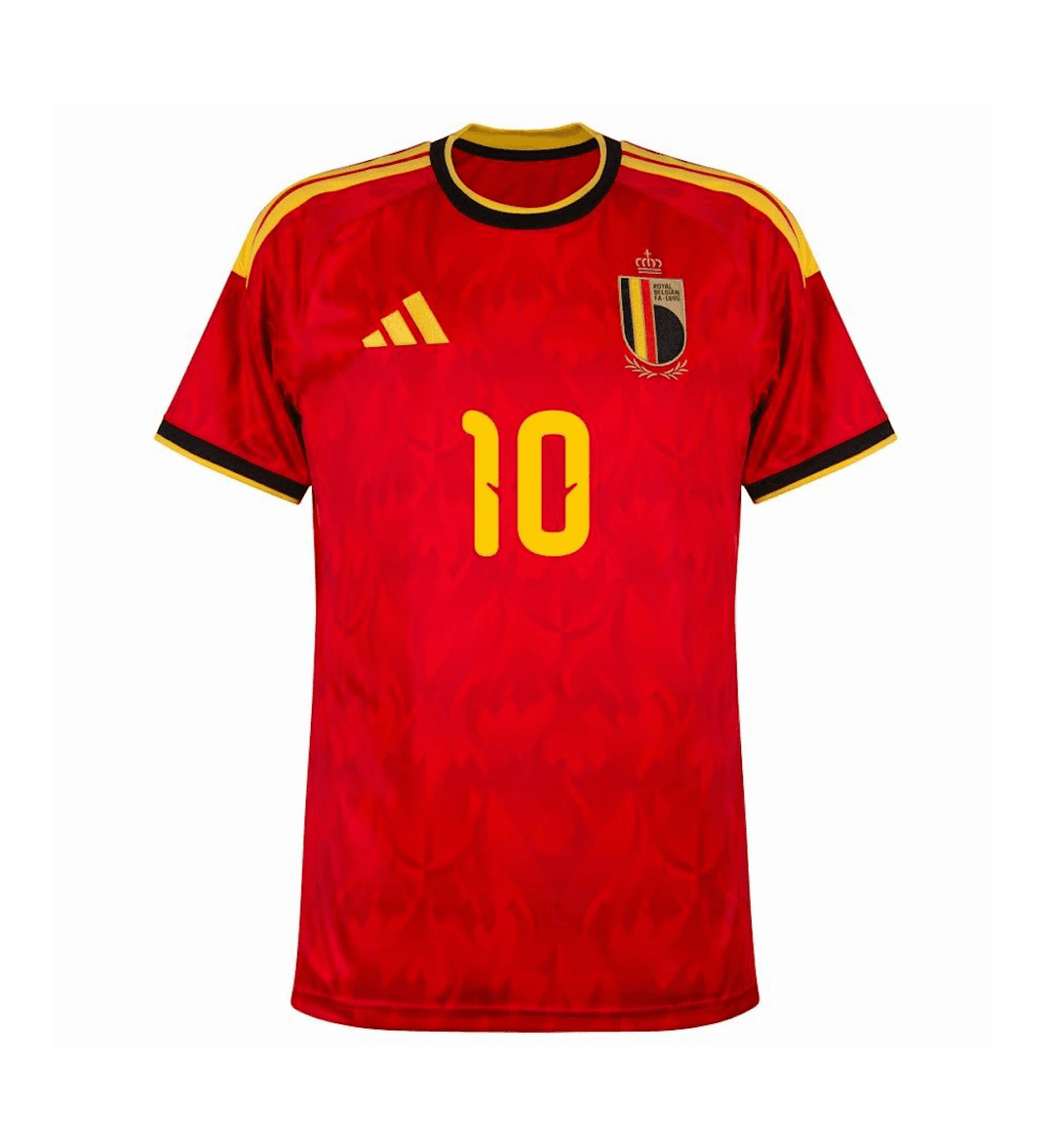 HAZARD #10 Belgium Soccer Jersey Home Custom Shirt World Cup 2026 thumbnail 2