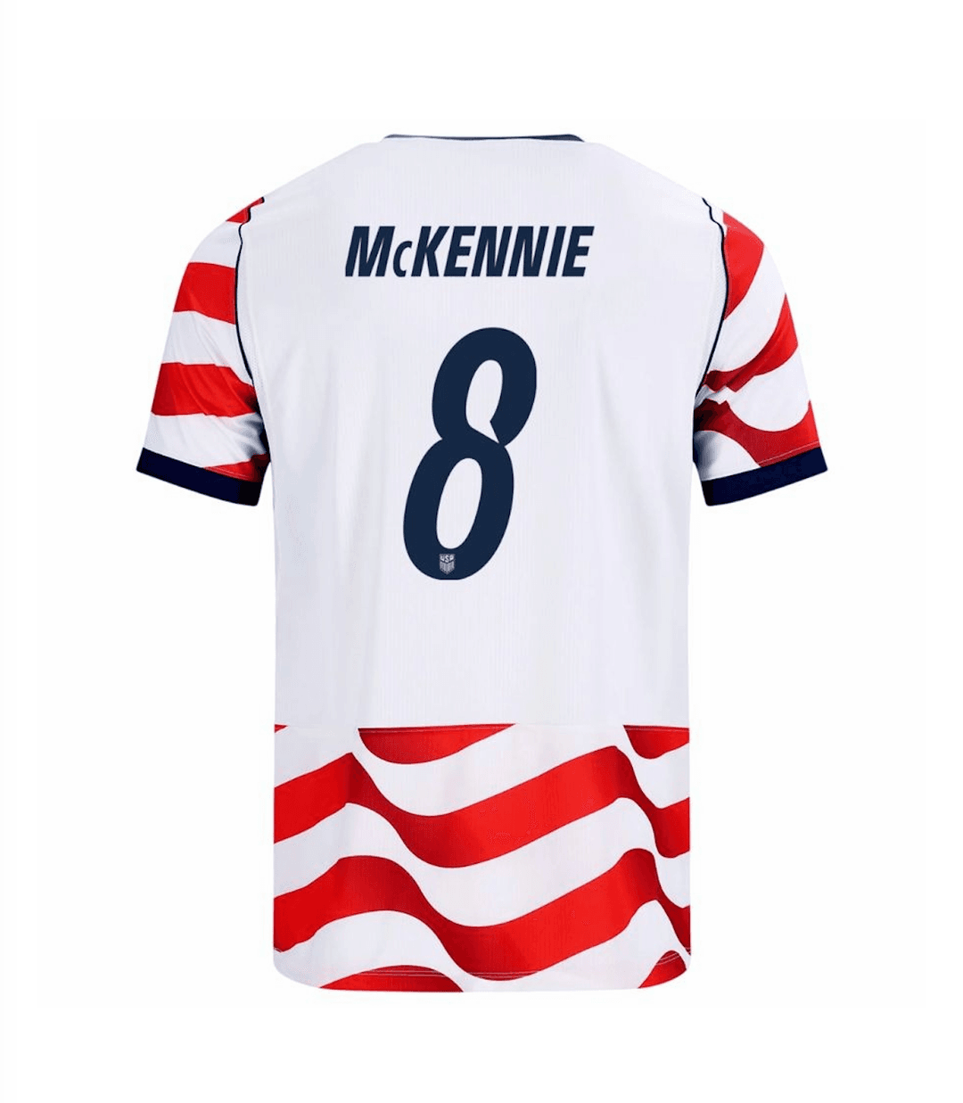 McKENNIE #8 USA Soccer Jersey Home Custom Shirt World Cup 2026 thumbnail 1