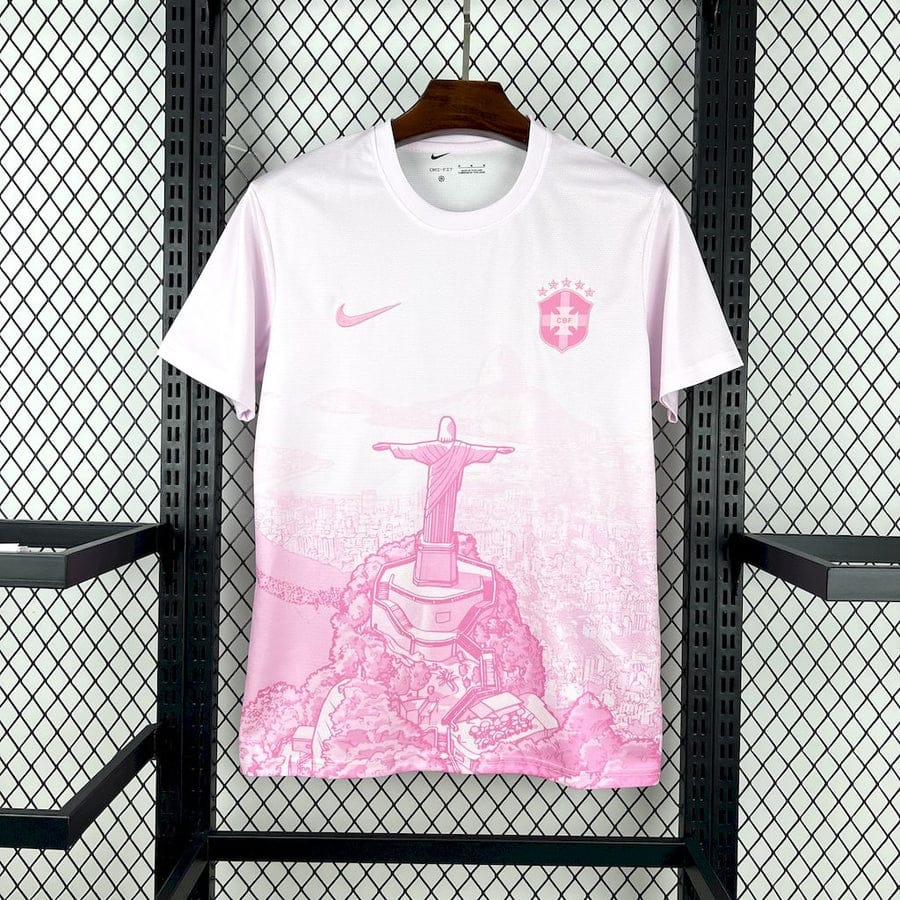 Brazil Soccer Jersey Training Custom Shirt World Cup 2026 thumbnail 1