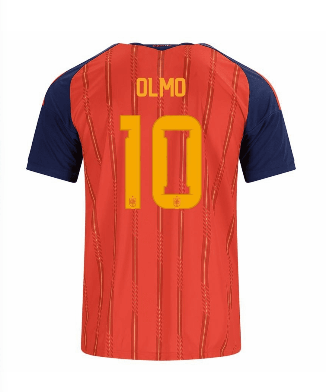 OLMO #10 Spain Football Jersey Home Custom Shirt World Cup 2026 thumbnail 1