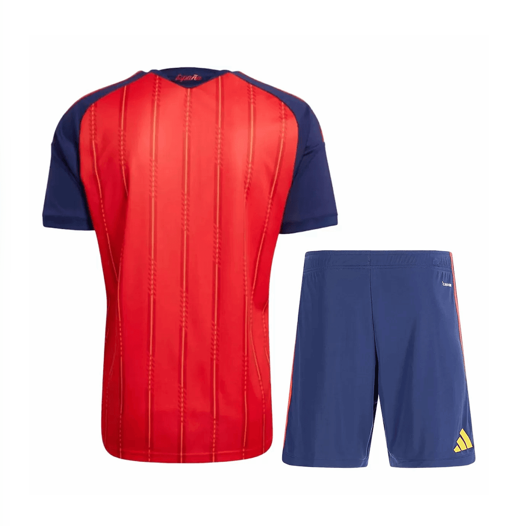 Spain Football Jersey Home Kit Jersey+Shorts World Cup 2026 thumbnail 2