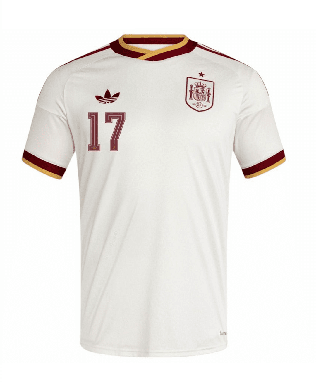 WILLIAMS JR. #17 Spain Football Jersey Away Custom Shirt World Cup 2026 thumbnail 2