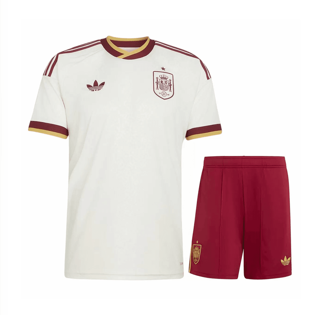 Spain Football Jersey Away Kit Jersey+Shorts World Cup 2026 thumbnail 3