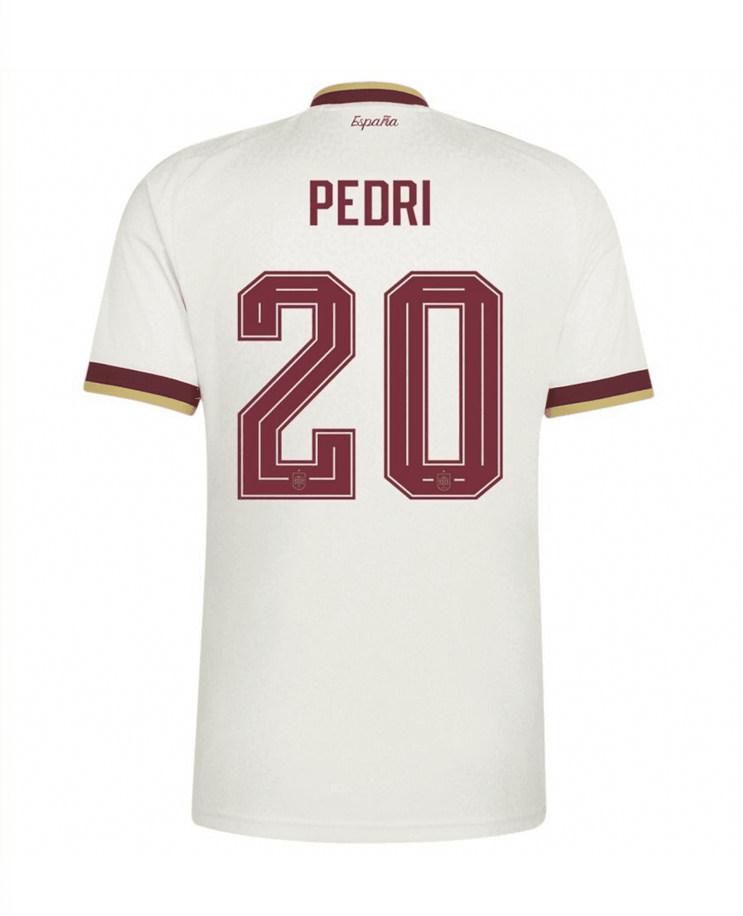 PEDRI #20 Spain Football Jersey Away Custom Shirt World Cup 2026 thumbnail 3