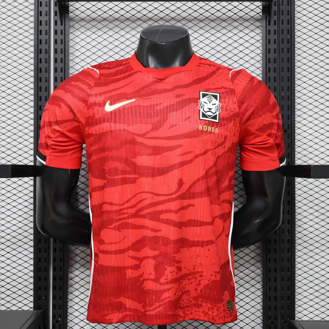 South Korea Authentic Soccer Jersey Home Shirt World Cup 2026 thumbnail 1