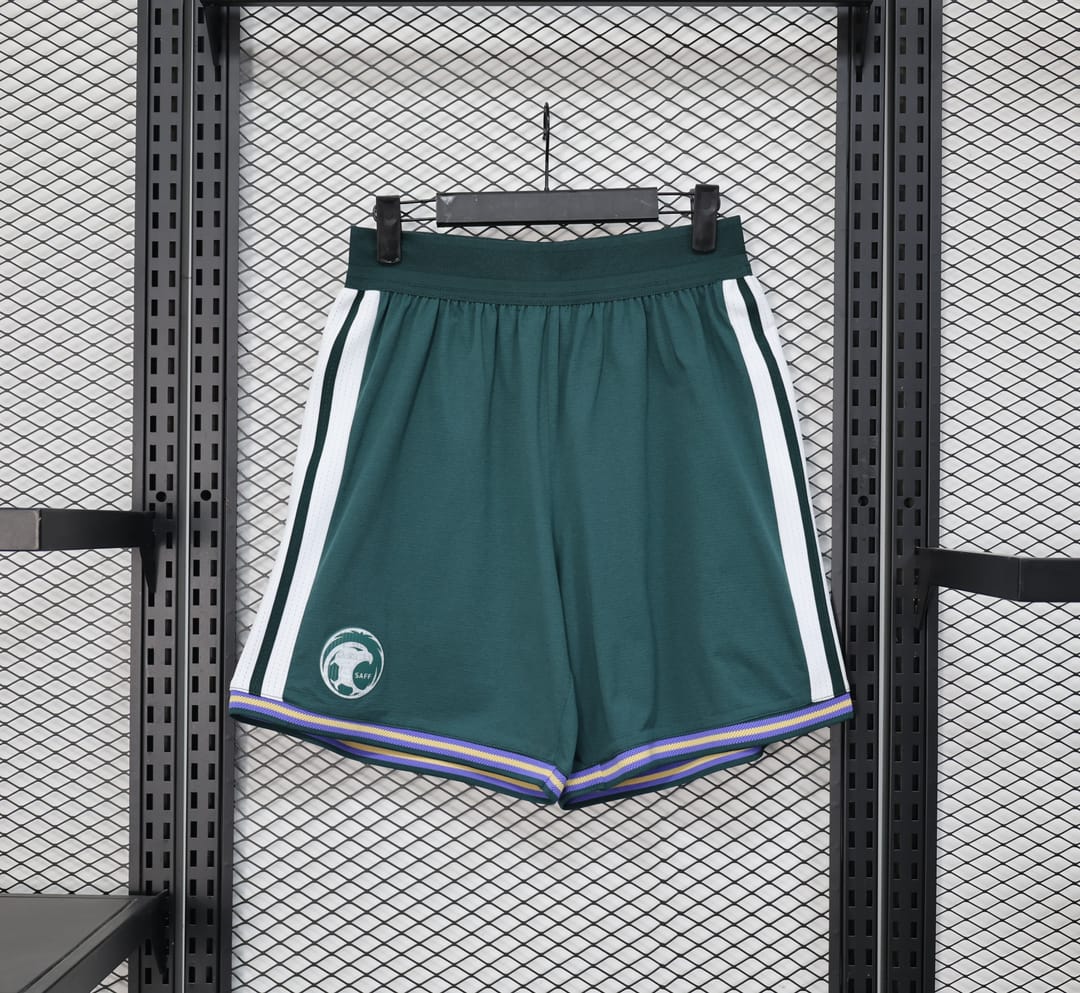 Saudi Arabia Authentic Football Jersey Home Shorts World Cup 2026 thumbnail 1