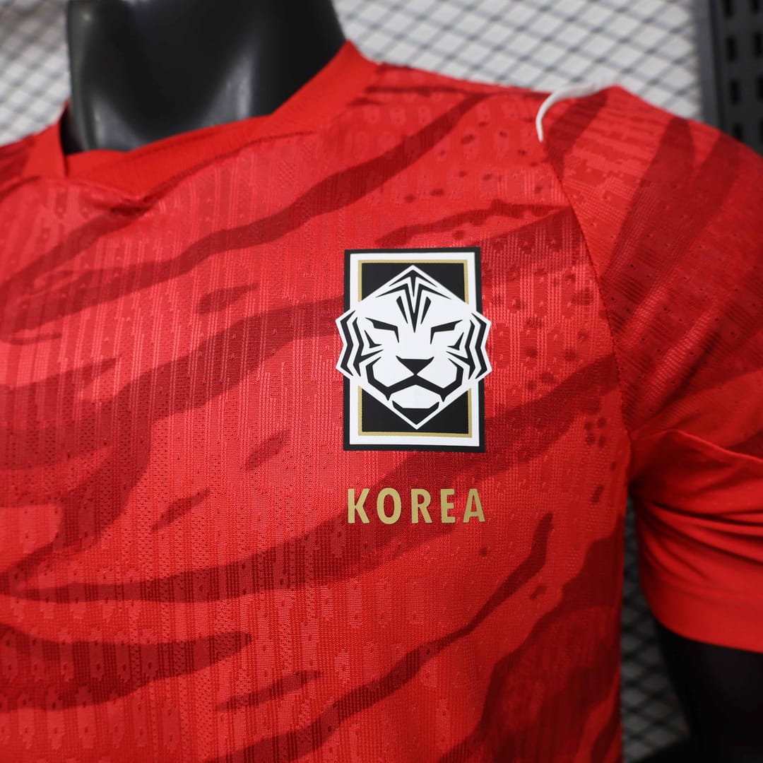 South Korea Authentic Soccer Jersey Home Shirt World Cup 2026 thumbnail 5