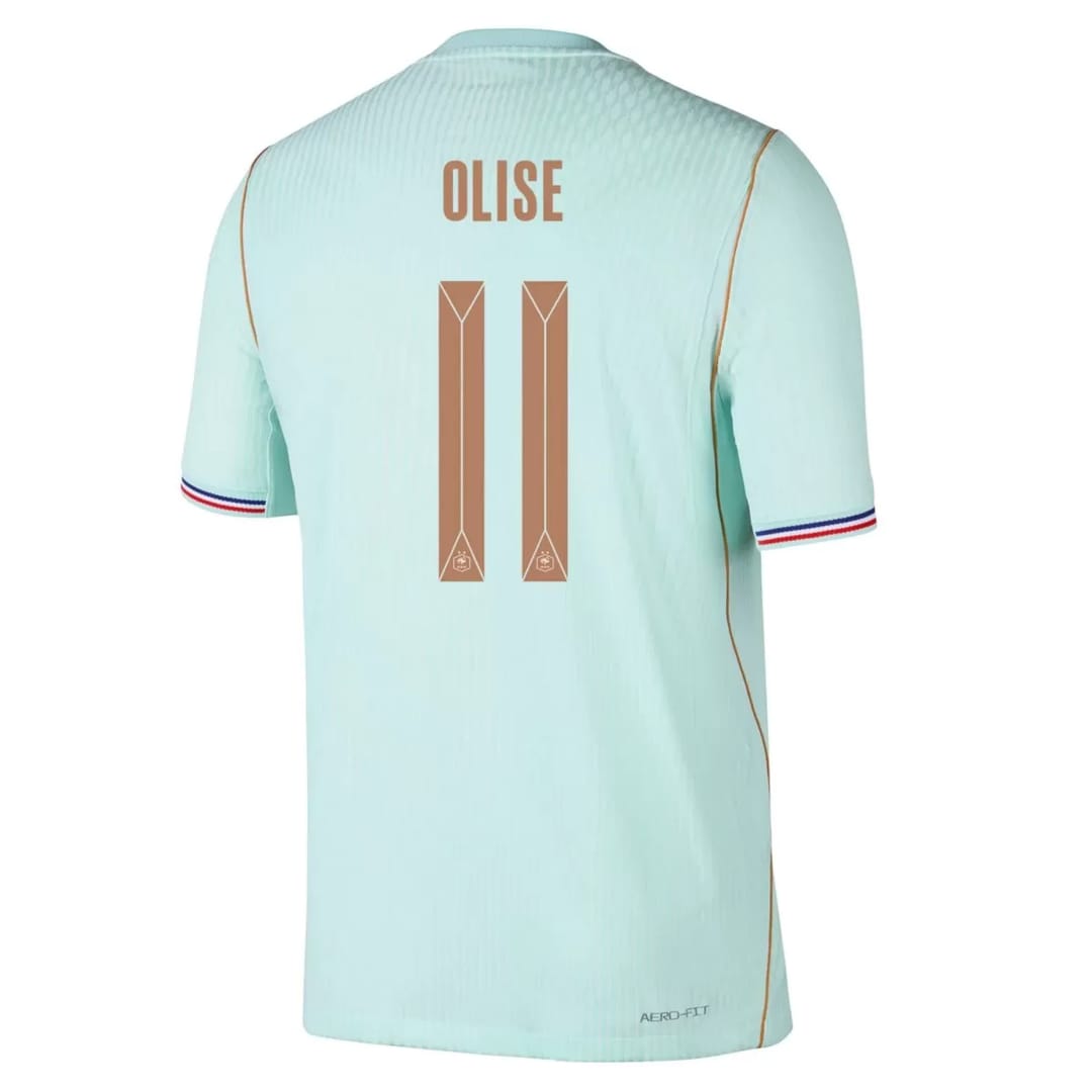 OLISE #11 France Football Jersey Away Custom Shirt World Cup 2026 thumbnail 1