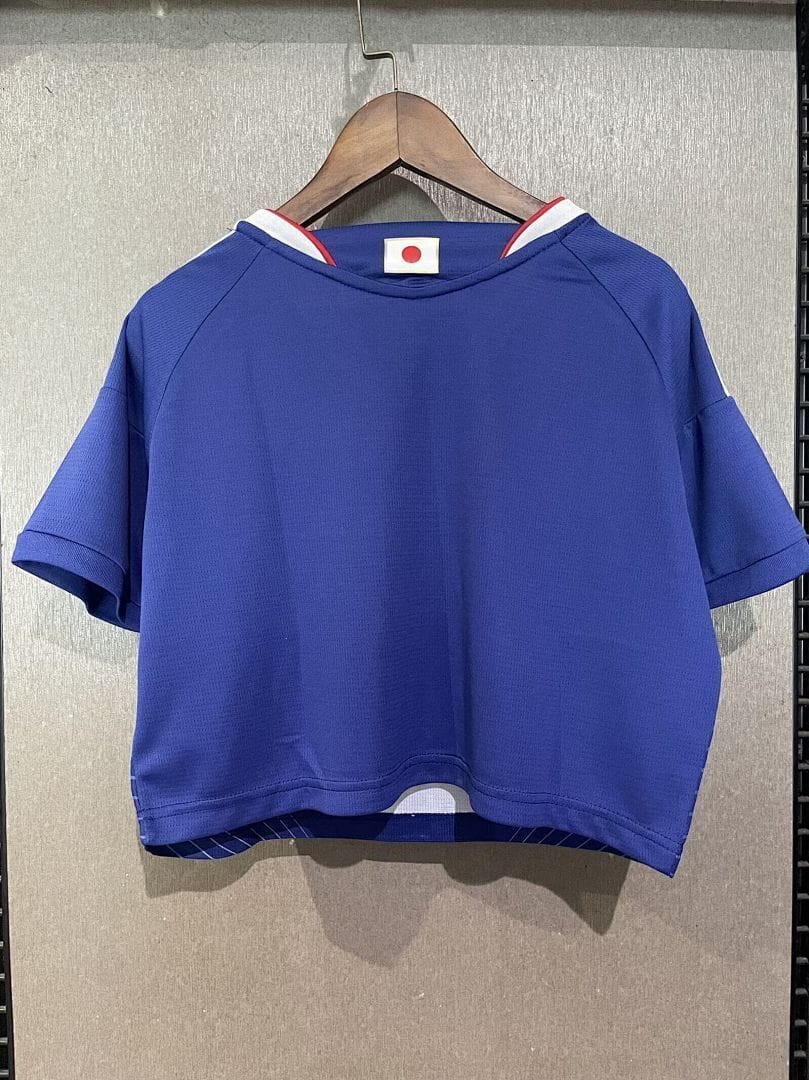 Japan Soccer Jersey Women's Home Crop Top World Cup 2026 thumbnail 2