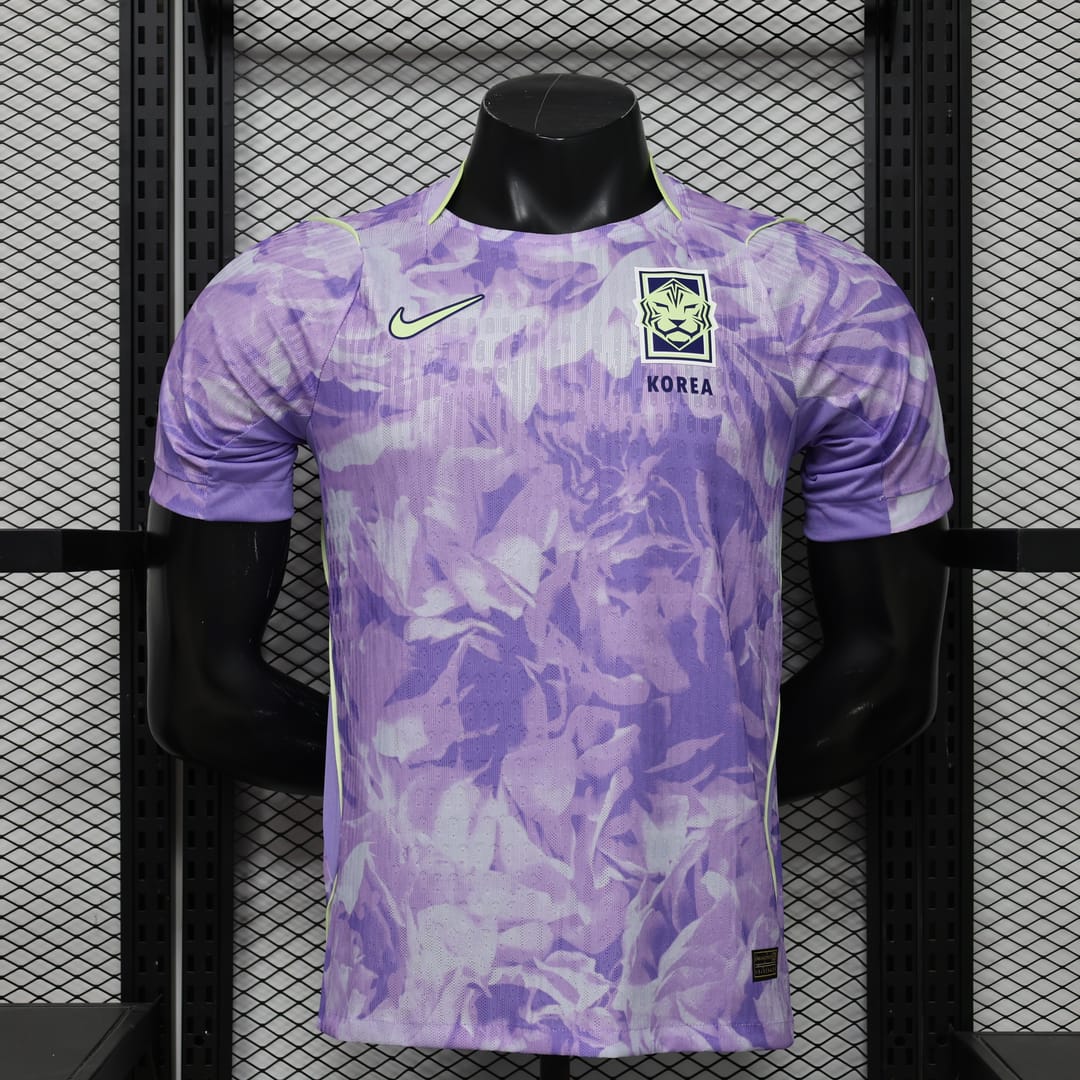South Korea Authentic Soccer Jersey Away Shirt World Cup 2026 thumbnail 1