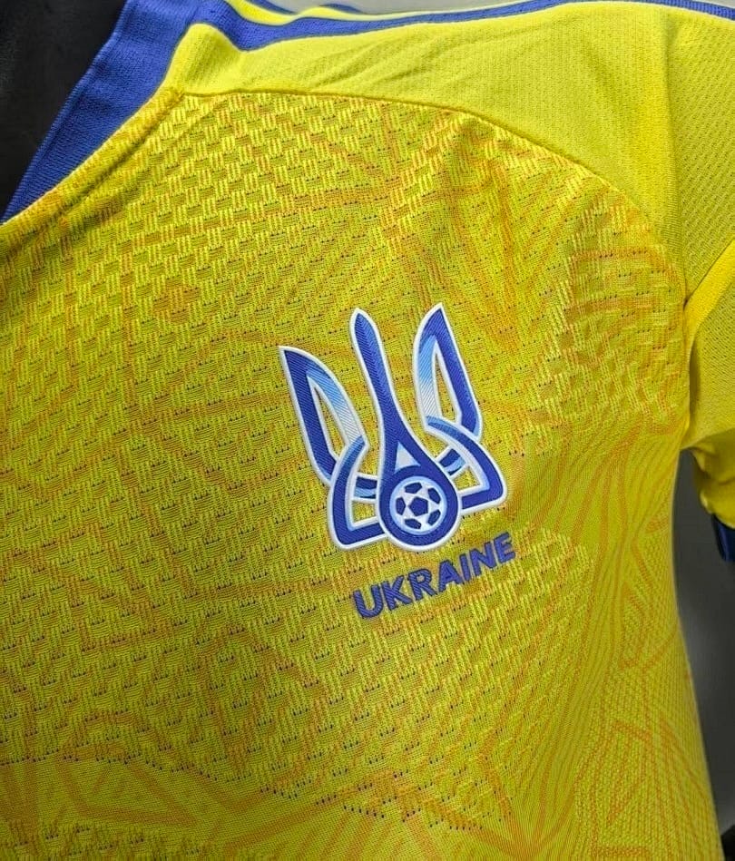 Ukraine Authentic Football Jersey Home Shirt World Cup 2026 thumbnail 4