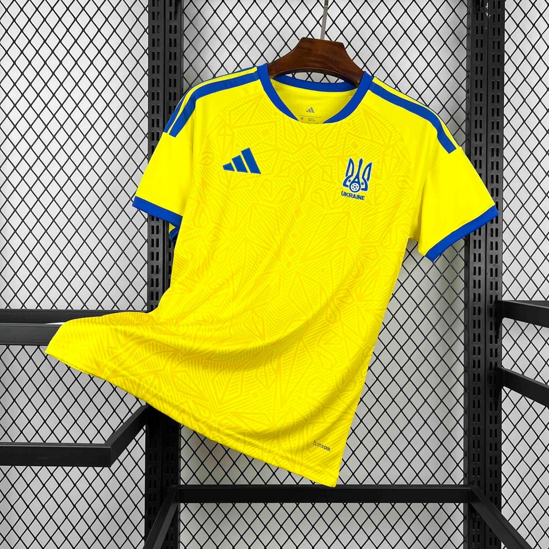 Ukraine Football Jersey Home Custom Shirt World Cup 2026 thumbnail 1