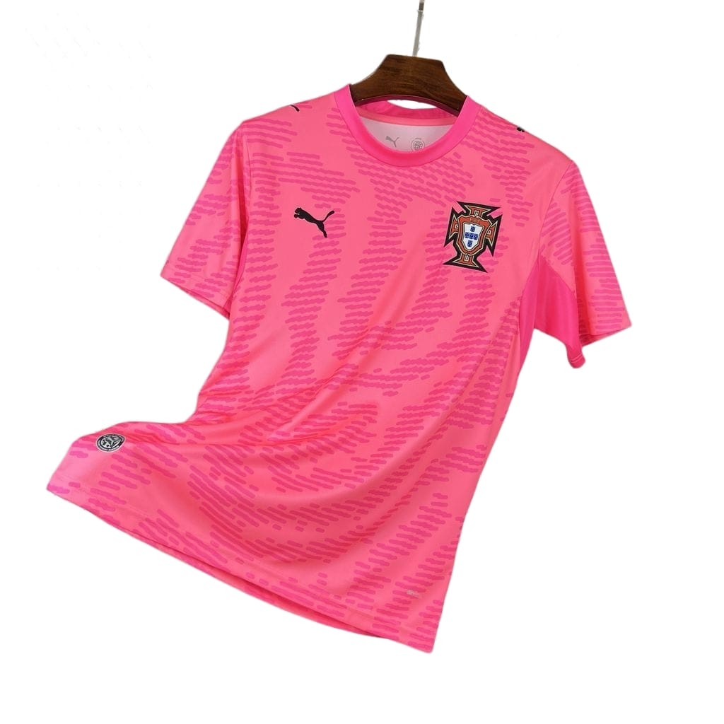 2026 Portugal Pink Goalkeeper World Cup Jersey thumbnail 3