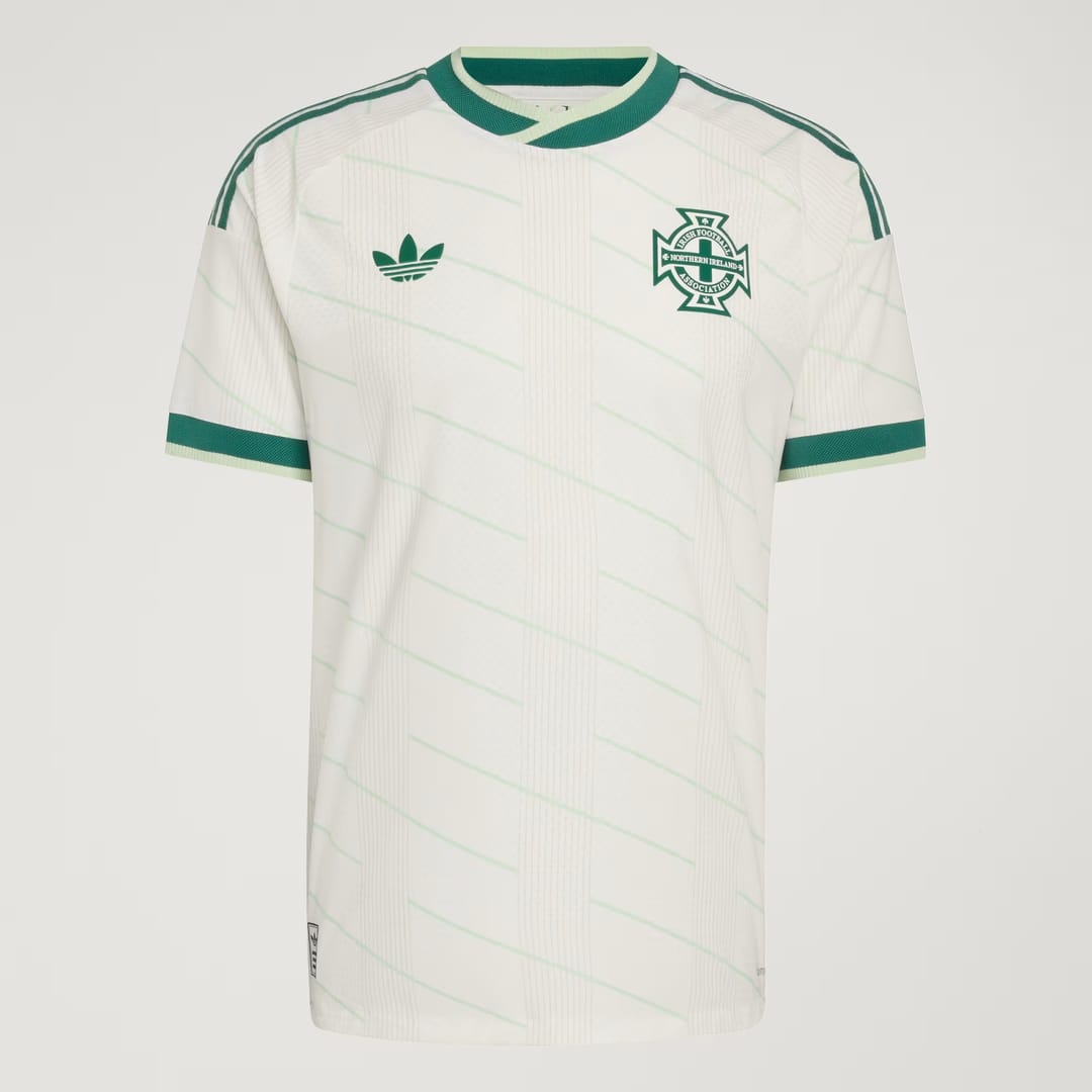 Northern Ireland Authentic Soccer Jersey Away Shirt World Cup 2026 thumbnail 1
